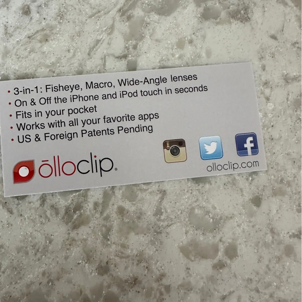 🆕 ōlloclip 3-IN-ONE Photo Lens for iPhone 5